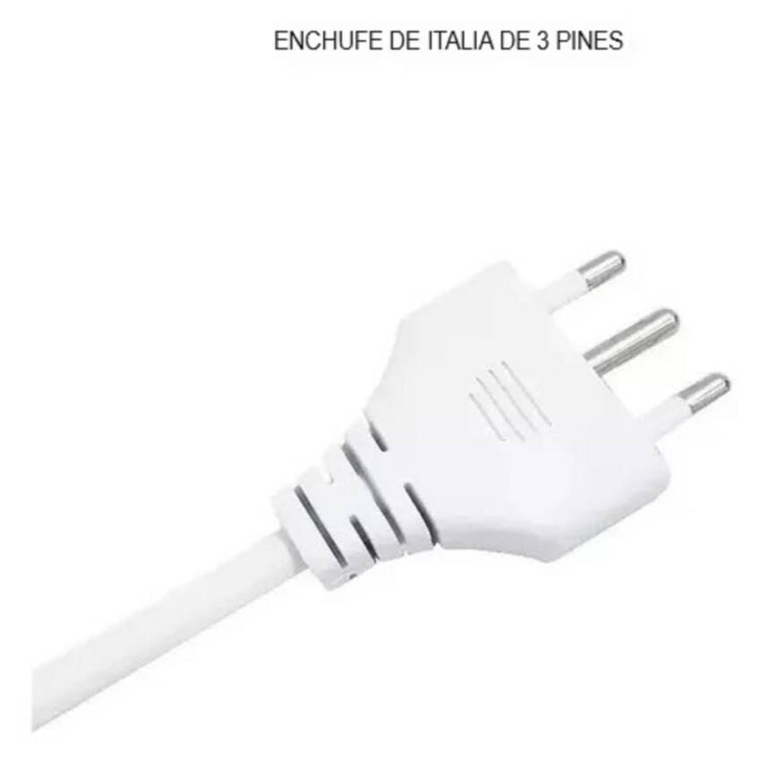 Alargador Zapatilla 5 Tomas 1,5 Mts ENCHUFES - Blanco - Imagen 2