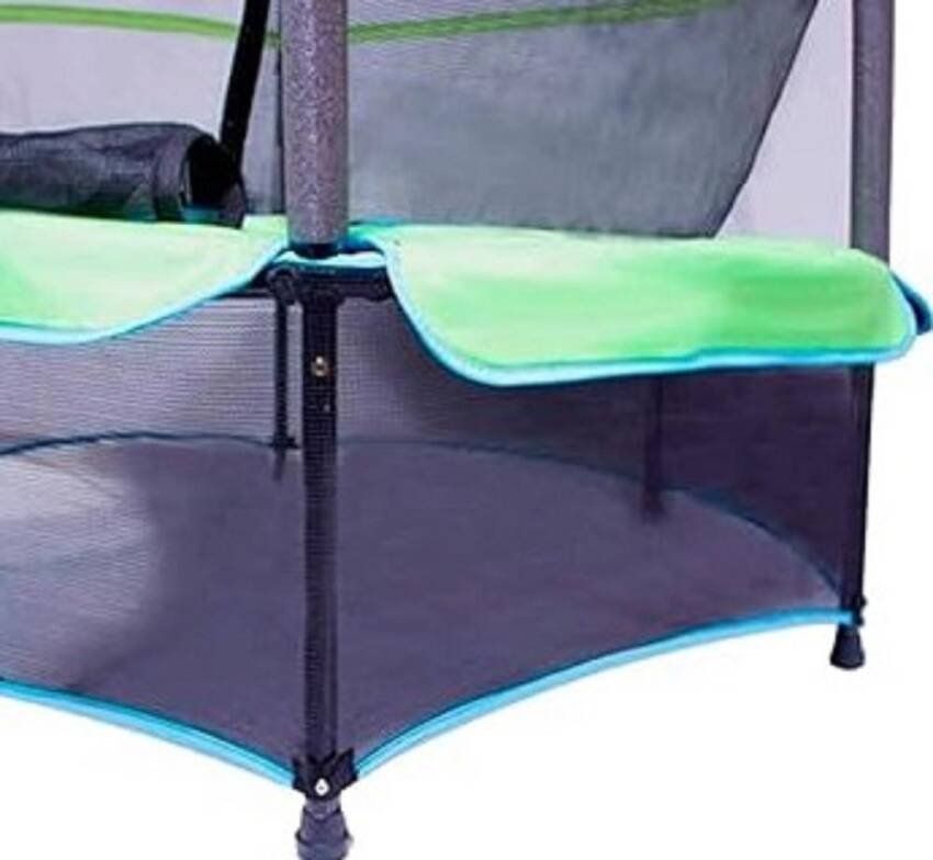 Cama Elástica 1.4m Niños Malla Protectora Verde - Verde - Imagen 3