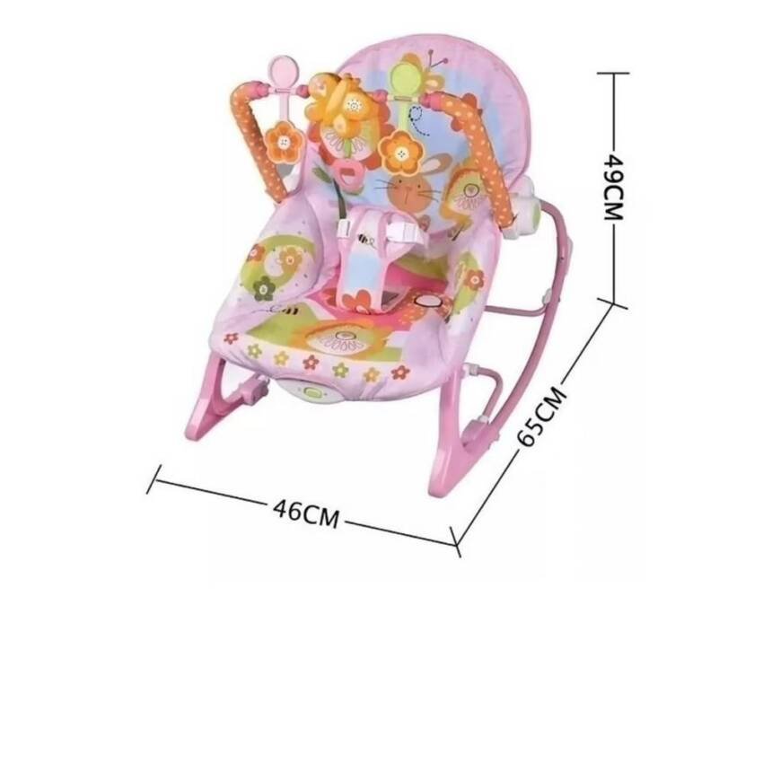 Silla Mecedora Vibradora para Bebé - Cómoda y Segura - Imagen 6