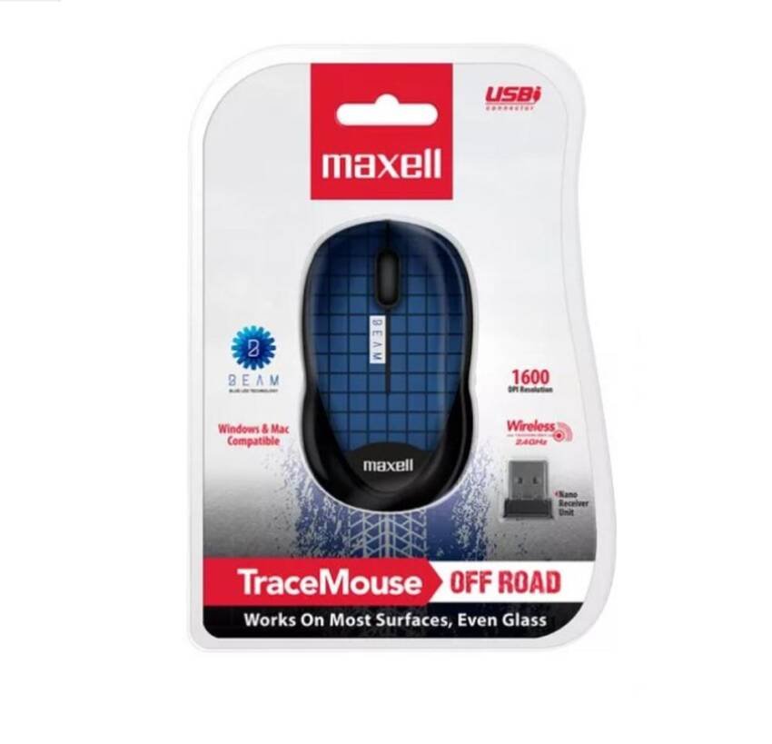 Mouse Inalámbrico Beam Trace 1600DPI 2.4GHz - Azul - Imagen 4