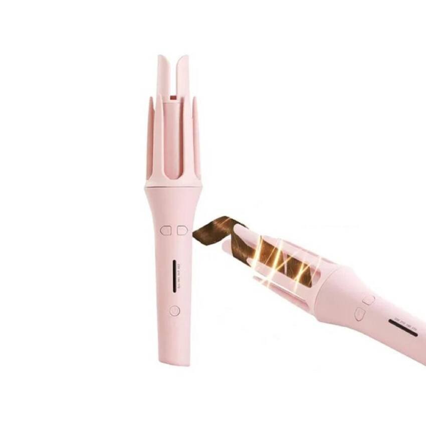 Rizador Automático Giratorio 360° con Control de Temperatura - Rosado - Imagen 2