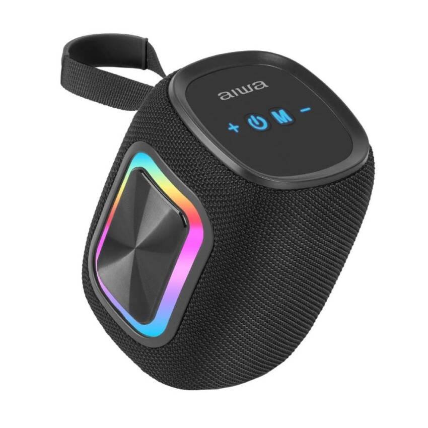 - Parlante Bluetooth Aiwa 12W con FM y Luces RGB - Imagen 3