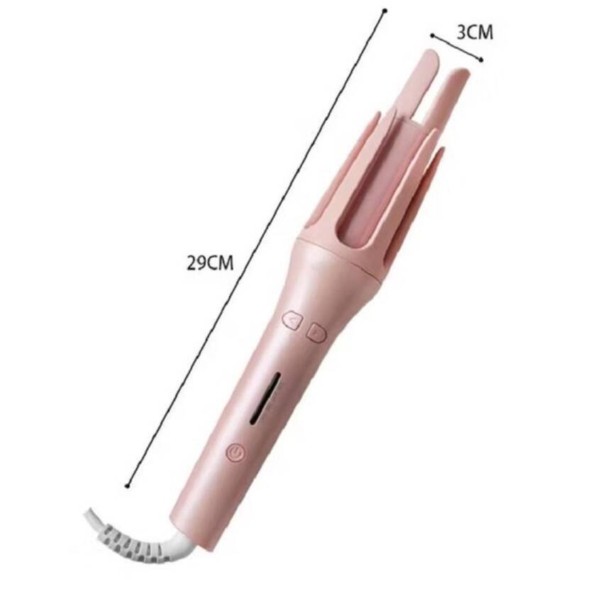 Rizador Automático Giratorio 360° con Control de Temperatura - Rosado - Imagen 4