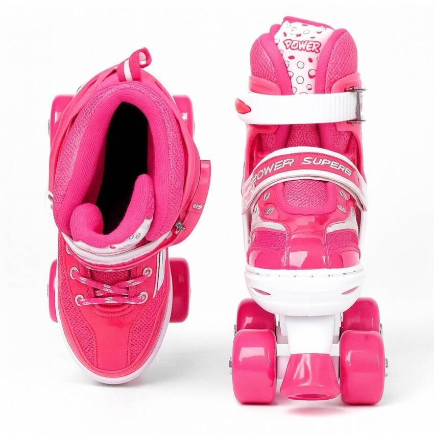 Patines Artísticos Infantiles Ajustables 4 Ruedas