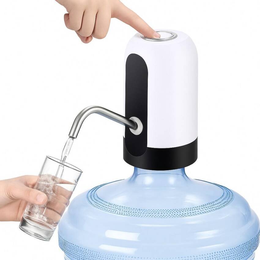 Dispensador Electrico De Agua Recargable Para Botellon 20l - Imagen 2