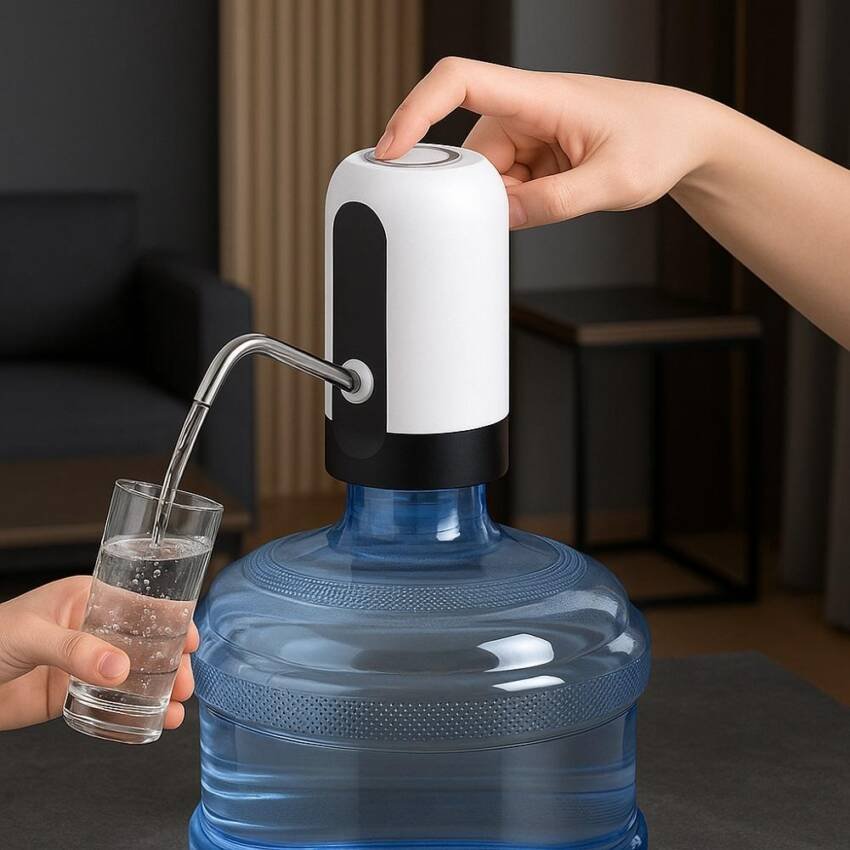Dispensador Electrico De Agua Recargable Para Botellon 20l - Imagen 4