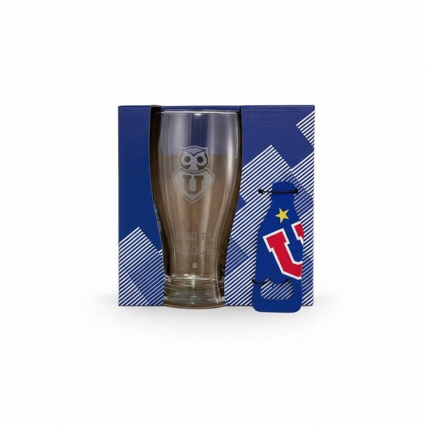 Pack Hincha U. de Chile: Shopero y Destapador Oficial