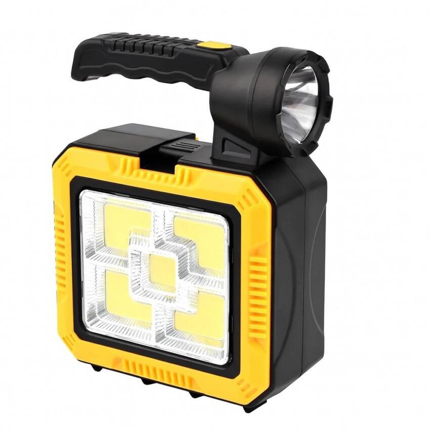 Linterna Solar LED Recargable de Camping con Herramientas