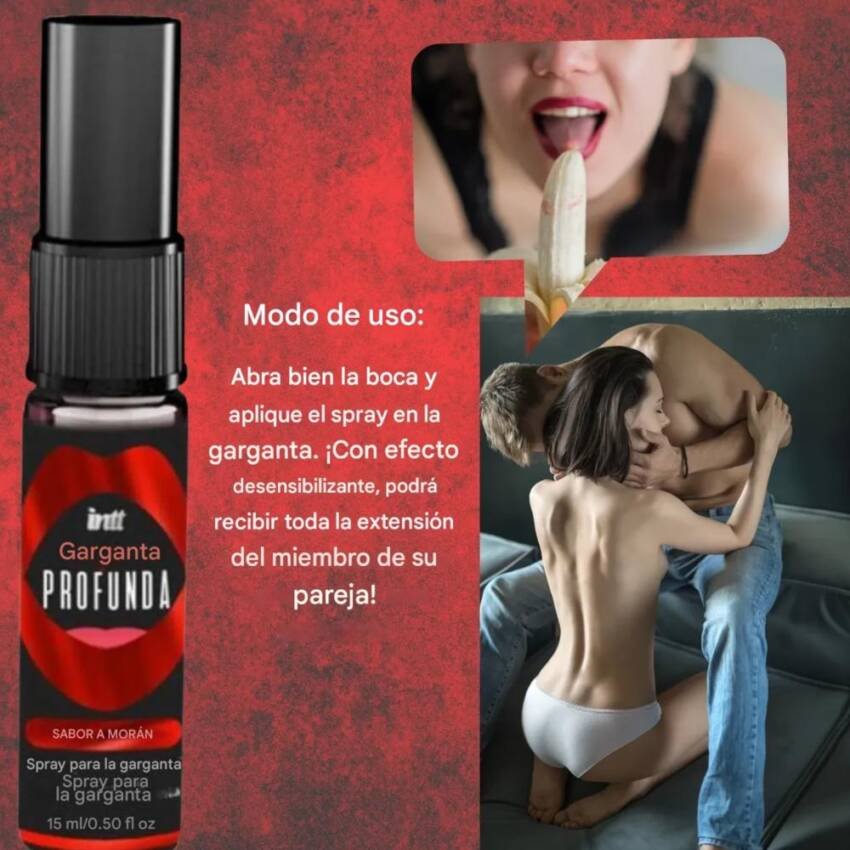 Spray Garganta Profunda Sabor Fresa Efecto Refrescante 15ml - Imagen 7