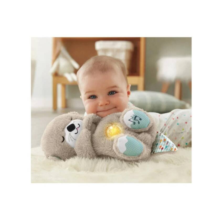Nutria Peluche Relajante Luz Musical Juguete Respiración - Imagen 19