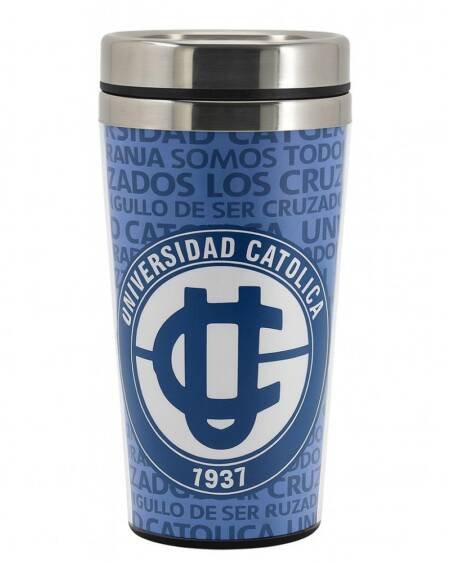 Mug Térmico Universidad Católica Cruzados 500ml