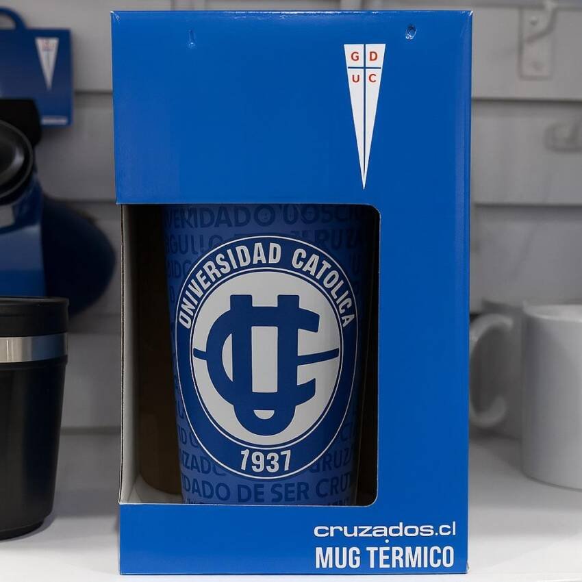 Mug Térmico Universidad Católica Cruzados 500ml - Imagen 4