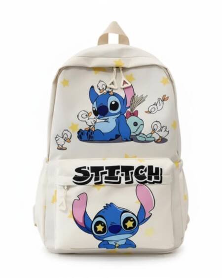 Mochila Infantil Stitch Escolar Estampado Original Disney