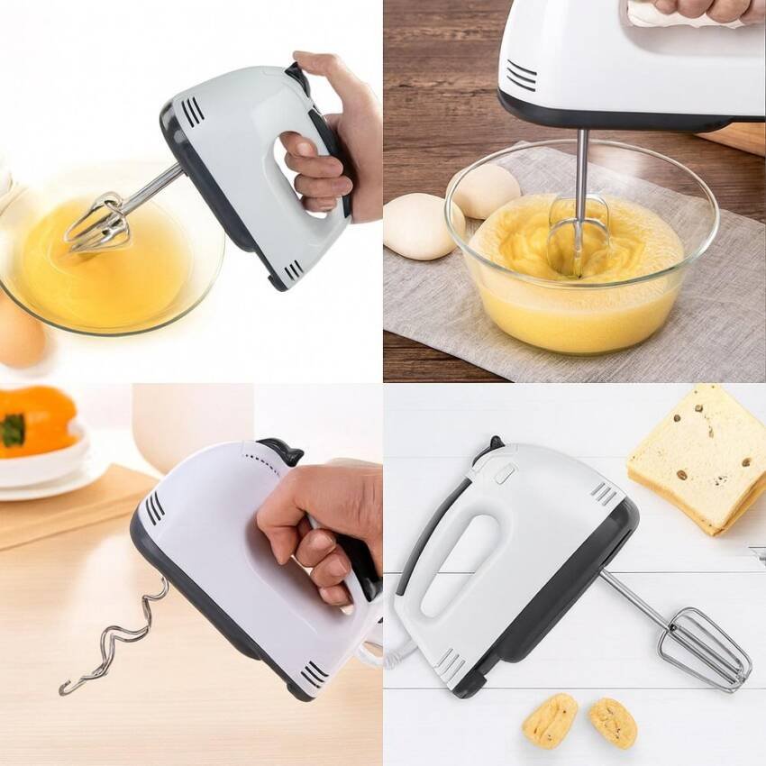 Batidora De Mano Electrica De Cocina 7 VELOCIDADES - Imagen 8