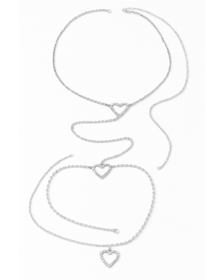 Liguero Sensual Corazón de Cristal