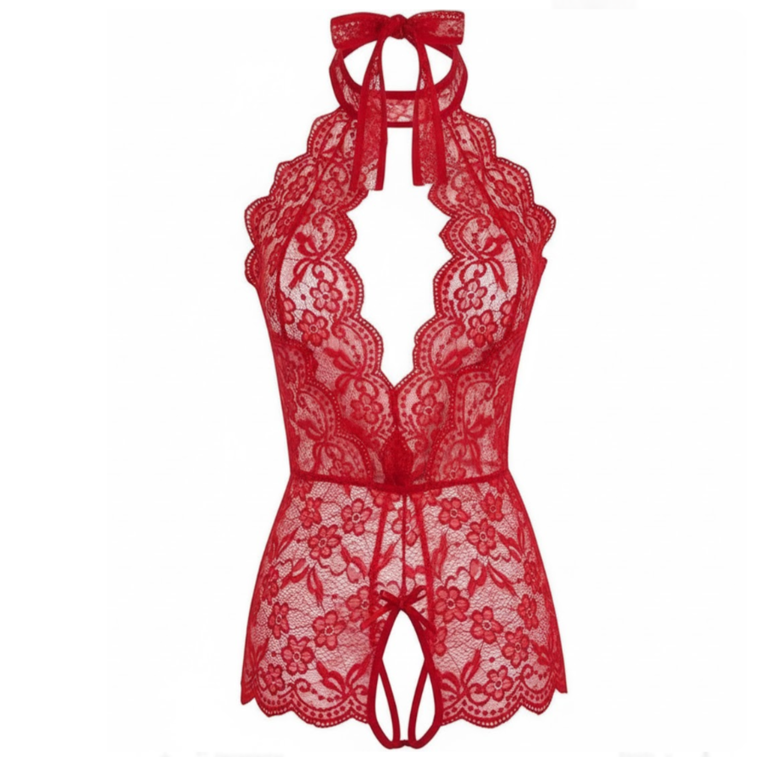 Lencería Erótica Sexy Mujer, Entrepierna Abierta Picardía - Imagen 6