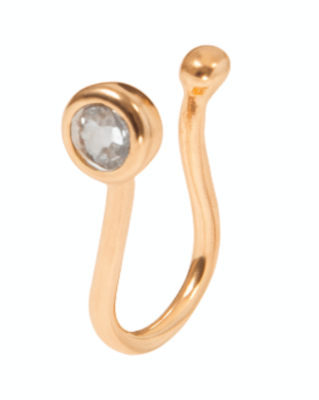 Aro cuff Nariz Falso Sin Perforacion Elegante