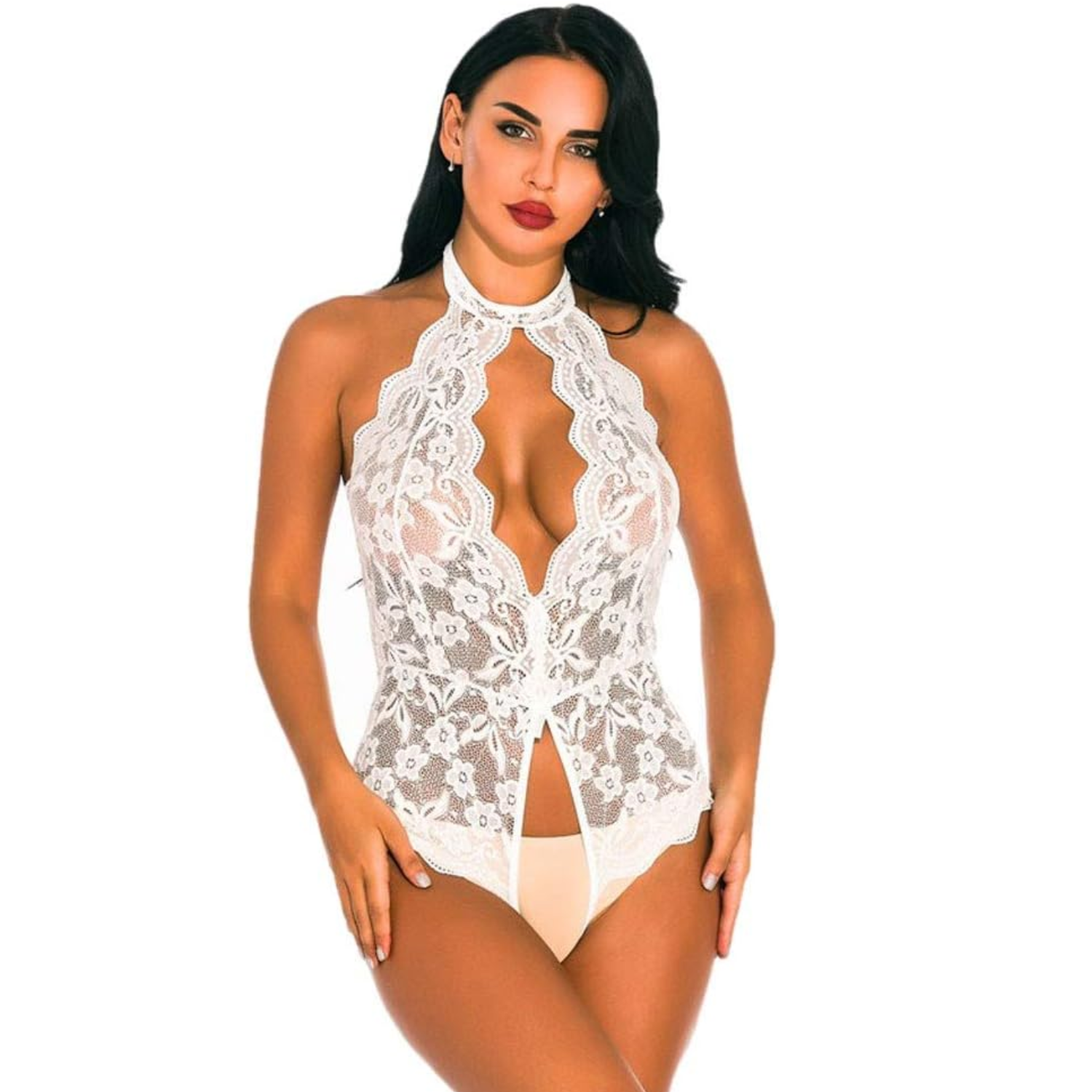 Lencería Erótica Sexy Mujer, Entrepierna Abierta Picardía - Imagen 10