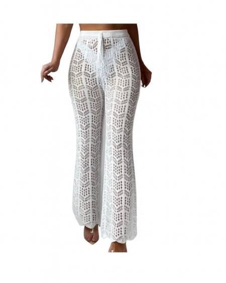 Pantalon Playero Tejido Cordon Delantero Pareo