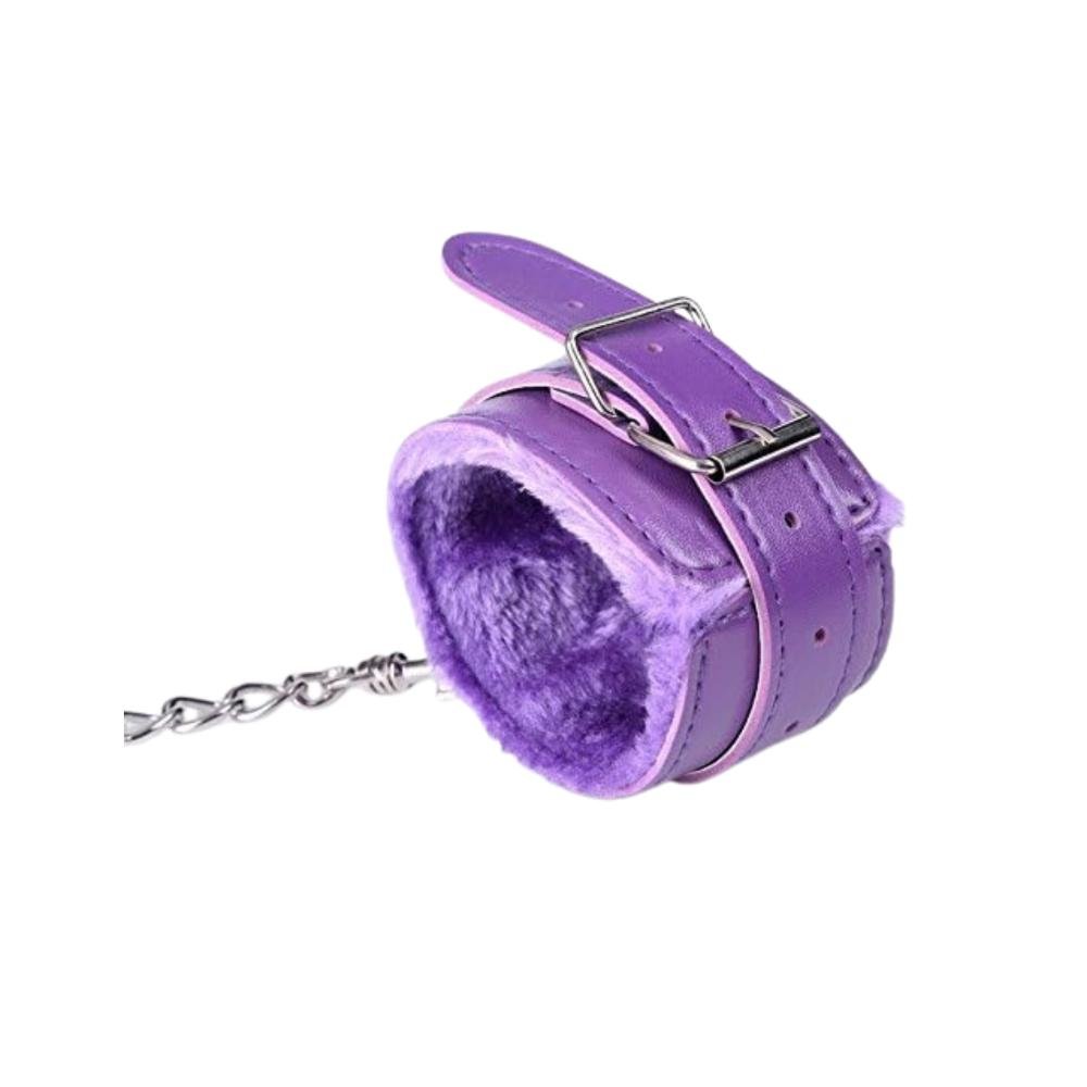 Juego De Esposas Con Piel Felpa Parejas Juguete Original - Imagen 10