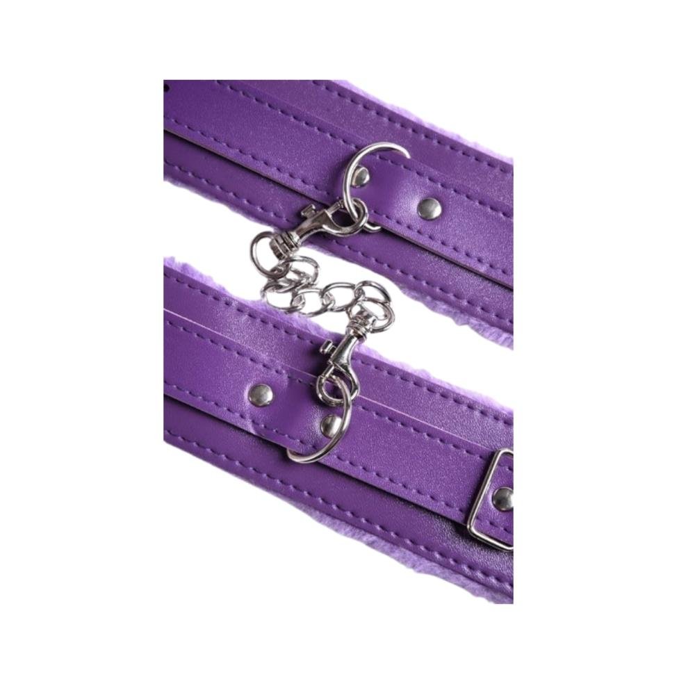 Juego De Esposas Con Piel Felpa Parejas Juguete Original - Imagen 12