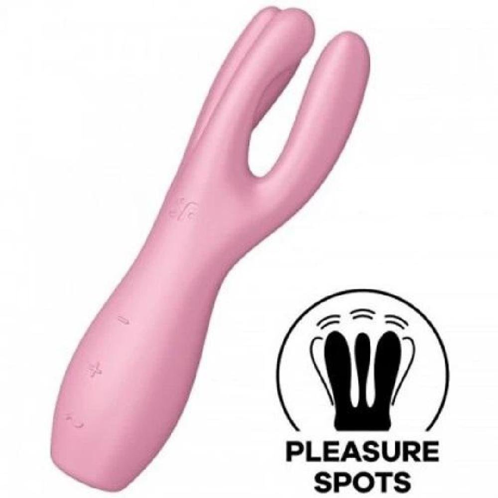 Vibrador Satisfyer de contacto con 3 motores Threesome - Imagen 2