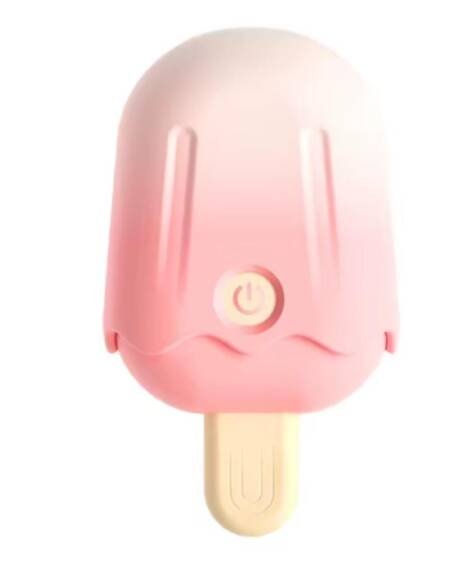 Mini Vibrador de Succión Helado Recargable 10 modos Portátil
