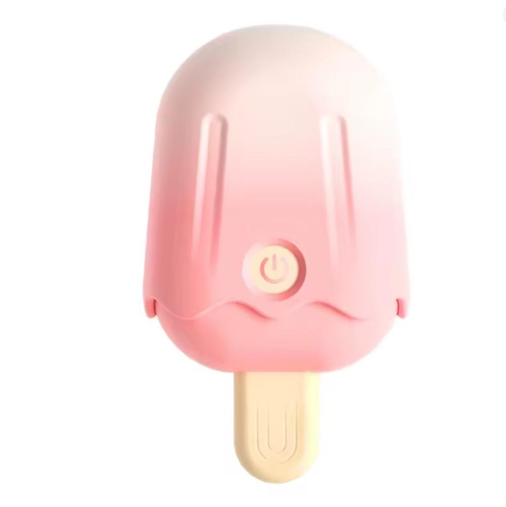 Mini Vibrador de Succión Helado Recargable 10 modos Portátil