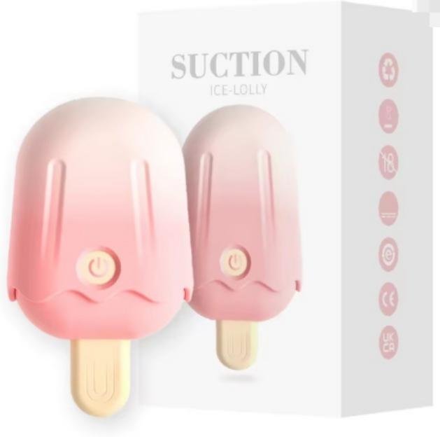 Mini Vibrador de Succión Helado Recargable 10 modos Portátil - Imagen 3