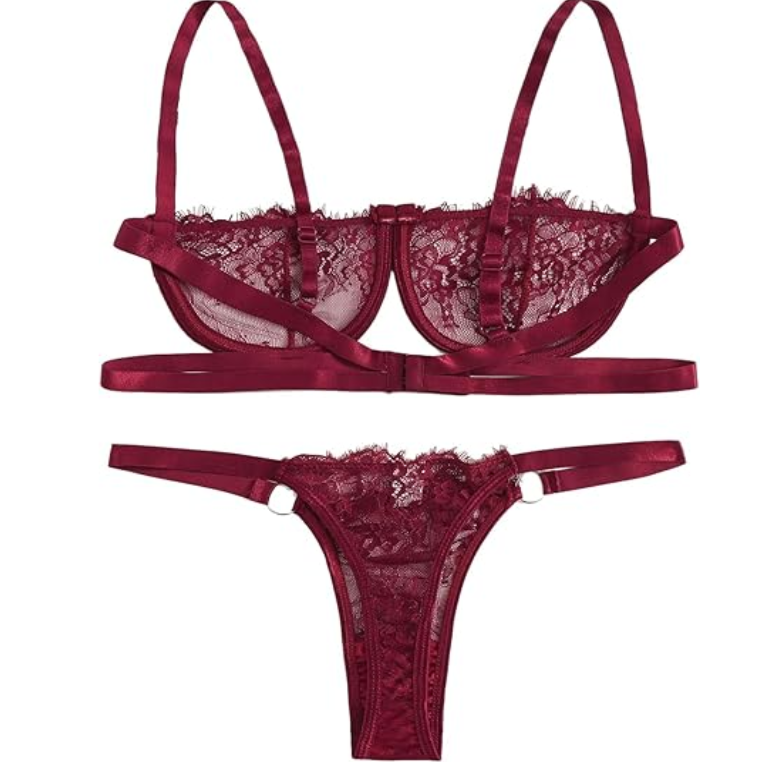 Ropa Ínterior, G-string Transparente" - Imagen 2