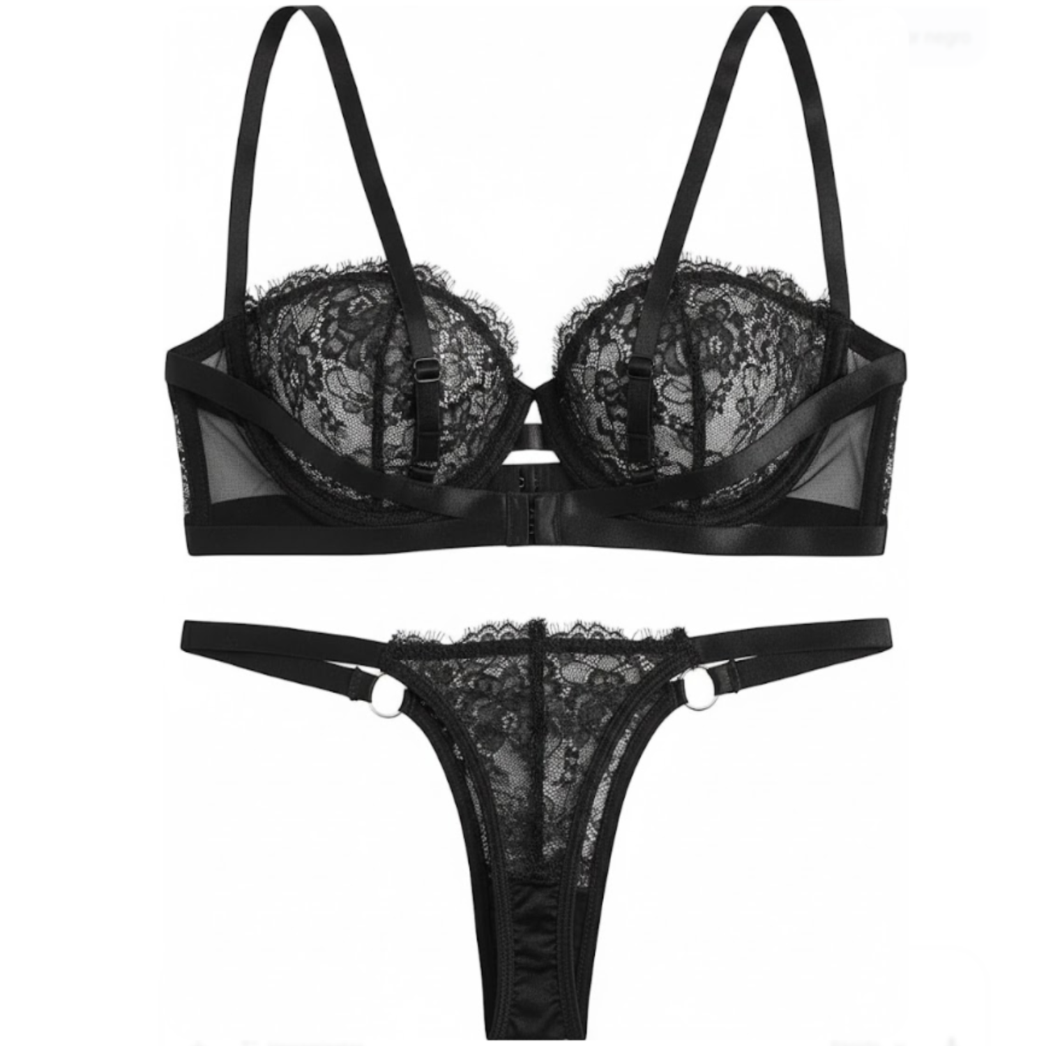 Ropa Ínterior, G-string Transparente" - Imagen 7