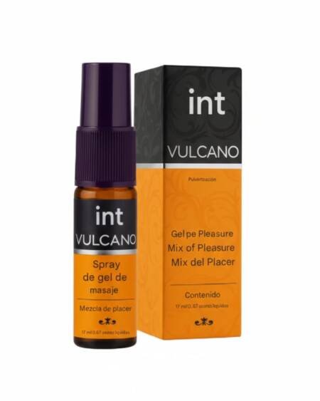 Gel Estimulante Vulcano Intt Sensación Calor  Intenso 17ml